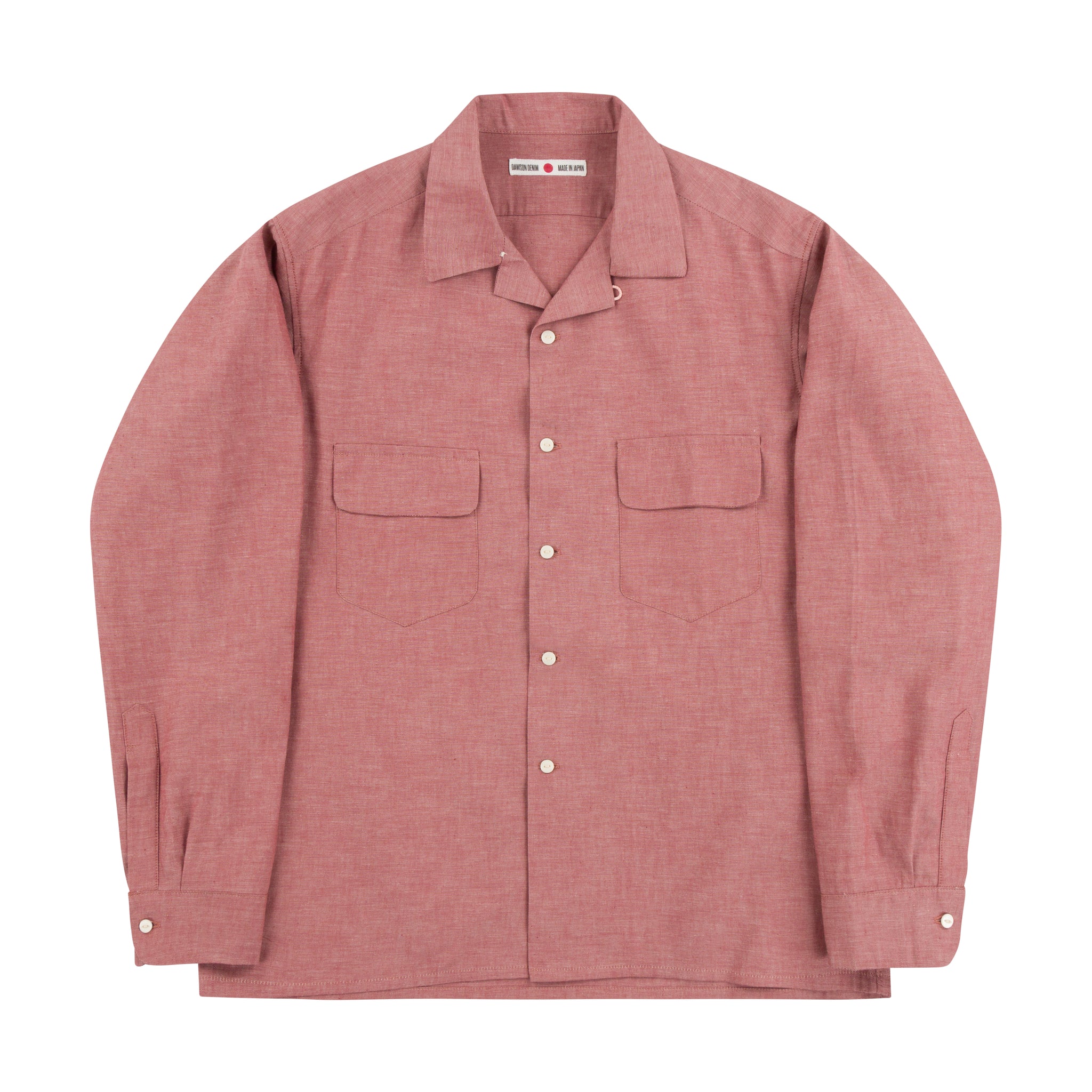 Sports Shirt : Red Chambray Selvedge
