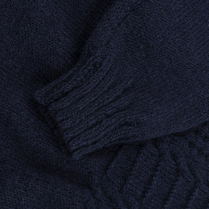 THE GANSY : HAND KNITTED BRITISH WORSTED WOOL 