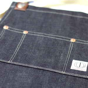 THE MECHANIC APRON : DD04 RED SELVEDGE