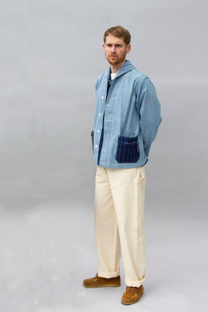 LOT 10 NEPPY DECK JUMPER WITH BORO POCKETS