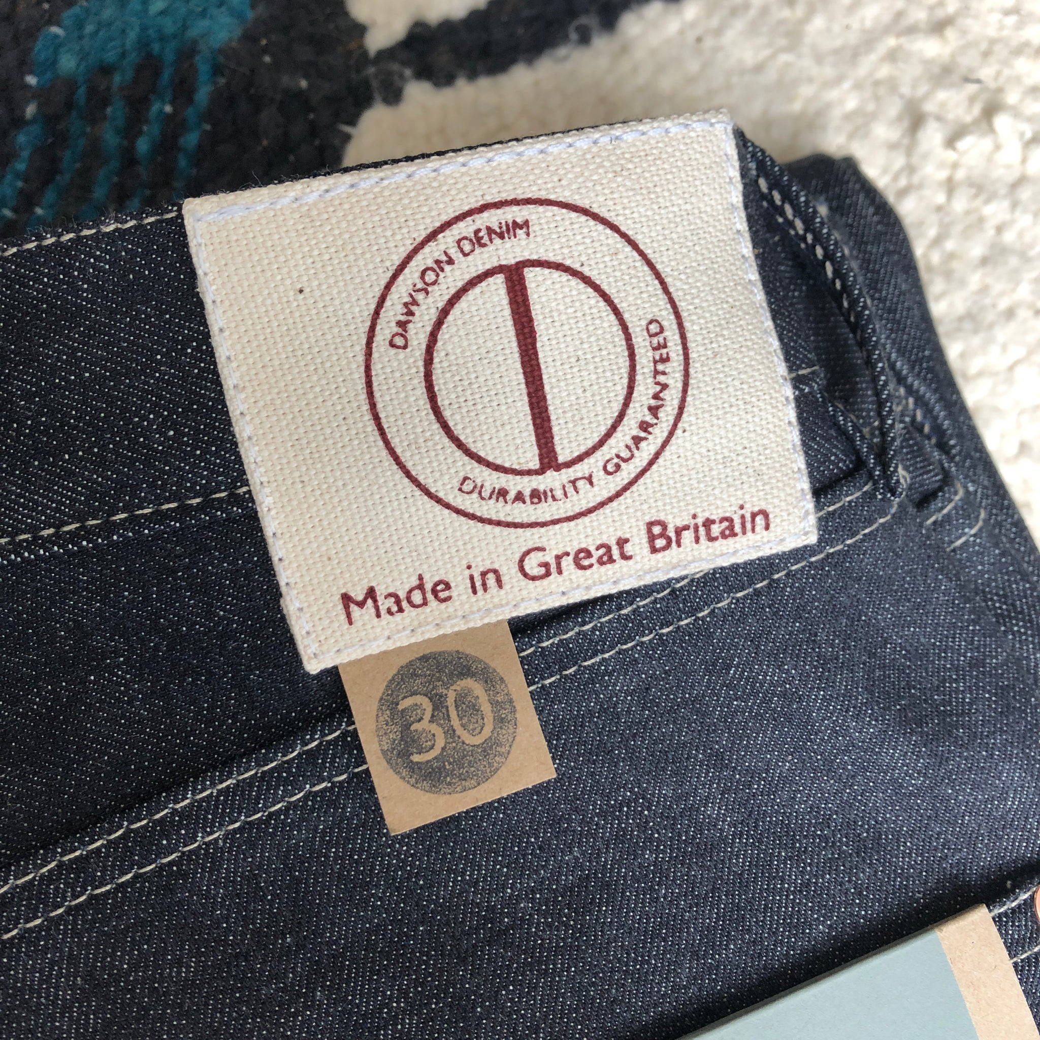 Organic canvas back patches now available!