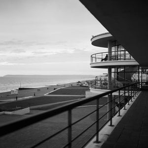 Dawson Denim Editorial at the De La Warr Pavilion Bexhill by Jim Marsden.