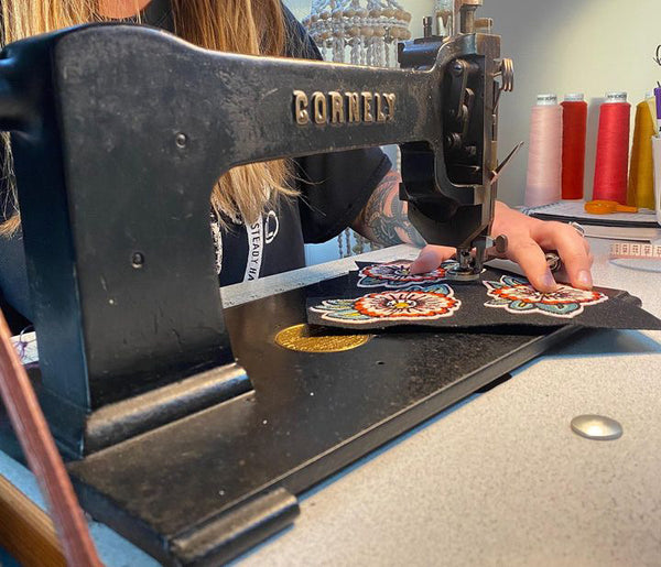 CUSTOM CHAIN STITCH EMBROIDERY dawsondenim