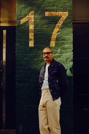 LOT 27 TYPE II INDIGO JACKET