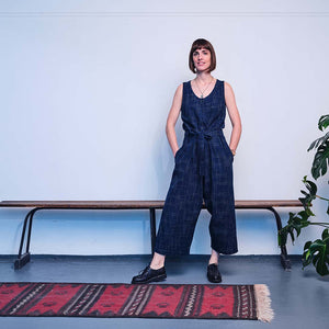 JUMPSUIT : DD024 INDIGO KASURI