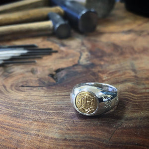 Dawson Denim x Kiuchi Hand Craft Exclusive Collaboration Signet Ring