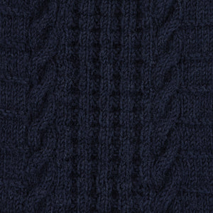 THE GANSY : HAND KNITTED BRITISH WORSTED WOOL 