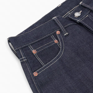 LOT 8 MENS REGULAR FIT JEANS 11oz RED LINE SELVEDGE