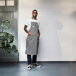 MERCANTILE APRON : DD07 HICKORY STRIPE