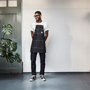 THE MECHANIC APRON : DD04 RED SELVEDGE