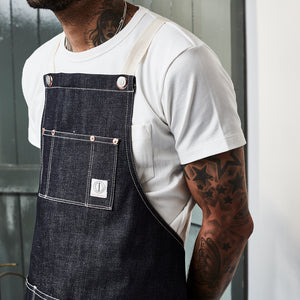 THE MECHANIC APRON : DD04 RED SELVEDGE