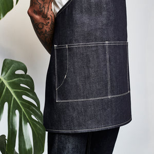 THE MECHANIC APRON : DD04 RED SELVEDGE