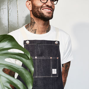 THE MECHANIC APRON : DD04 RED SELVEDGE