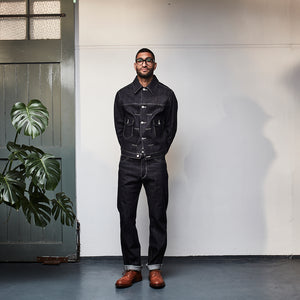 LIMITED EDITION TYPE II JACKET : DD018 18OZ RED LINE SELVEDGE DENIM