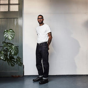 NEW STANDARD FIT JEANS : DD023 14.5OZ LOW TENSION SELVEDGE