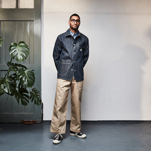 NEW FIT SACK JACKET : DD03 WHITE SELVEDGE 13OZ
