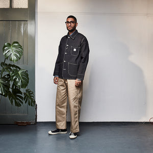 SACK JACKET : DD06 INDIGO DYED WABASH 110Z