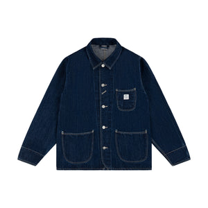 SACK JACKET ECO WASH 14oz RED LINE