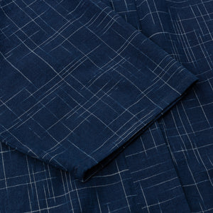 WOMENS SAMUE JACKET : DD024 INDIGO KASURI