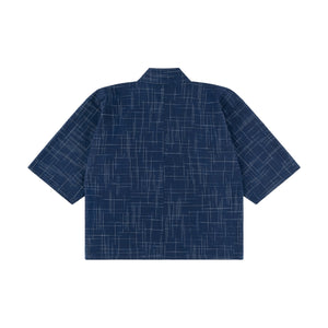 WOMENS SAMUE JACKET : DD024 INDIGO KASURI