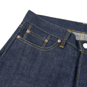 DAWSON WIDE TAPERED FIT JEANS : DD026 ORGANIC PLANT DYED SELVEDGE