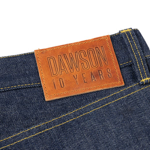 DAWSON WIDE TAPERED FIT JEANS : DD026 ORGANIC PLANT DYED SELVEDGE