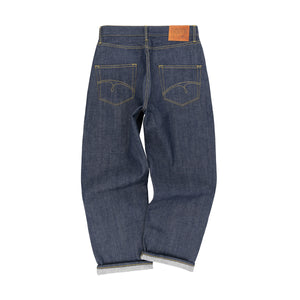 DAWSON WIDE TAPERED FIT JEANS : DD026 ORGANIC PLANT DYED SELVEDGE