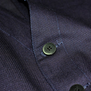 ENGINEER JACKET : DD012 SASHIKO INDIGO DYED DENIM