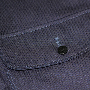 ENGINEER JACKET : DD012 SASHIKO INDIGO DYED DENIM