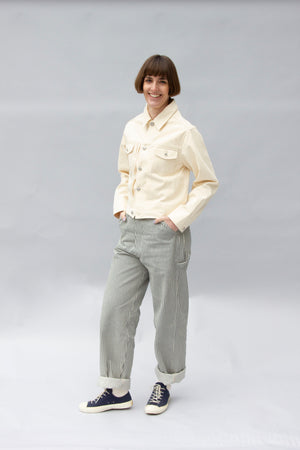 PRE-ORDER LOT 14 WOMENS KIBATA UNDYED SELVEDGE TWILL