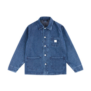 LOT 18 SASHIKO SACK JACKET  5 YEAR WASH